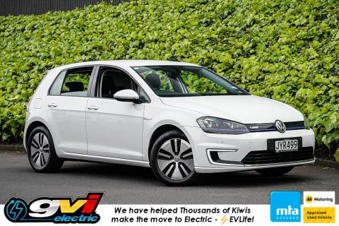 2016 Volkswagen e-Golf 100% Electric